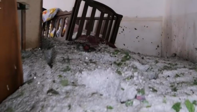 Град перевернул колыбель вверх дном. ВИДЕО
