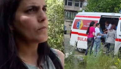 Что говорит сосед о матери девочек, упавших в реку