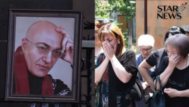 Последнее прощание с Арташесом Алексаняном
