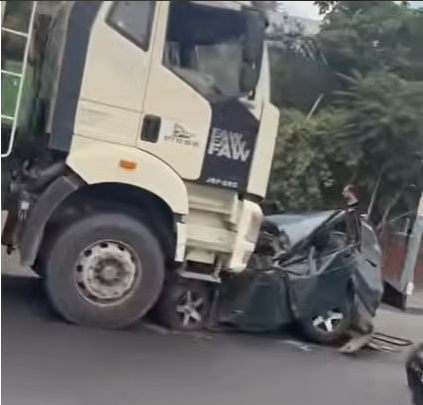 автомобильная авария в Ереване