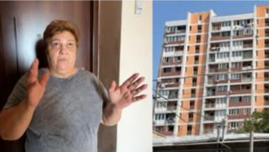 В Аджапняке лифт упал с 8-го этажа в подвал.